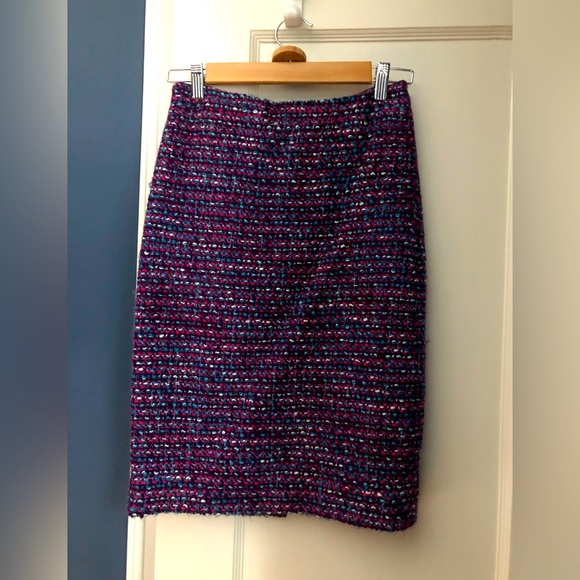 Excellent condition J crew tweed no.2 pencil skirt size 00 - Picture 1 of 8